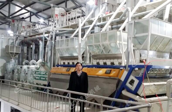 日產(chǎn)180噸成套碾米機設(shè)備